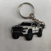 Eco-Friendly Keychain Cartoon Pickup Truck Off-Road Vehicle Ornament Gift