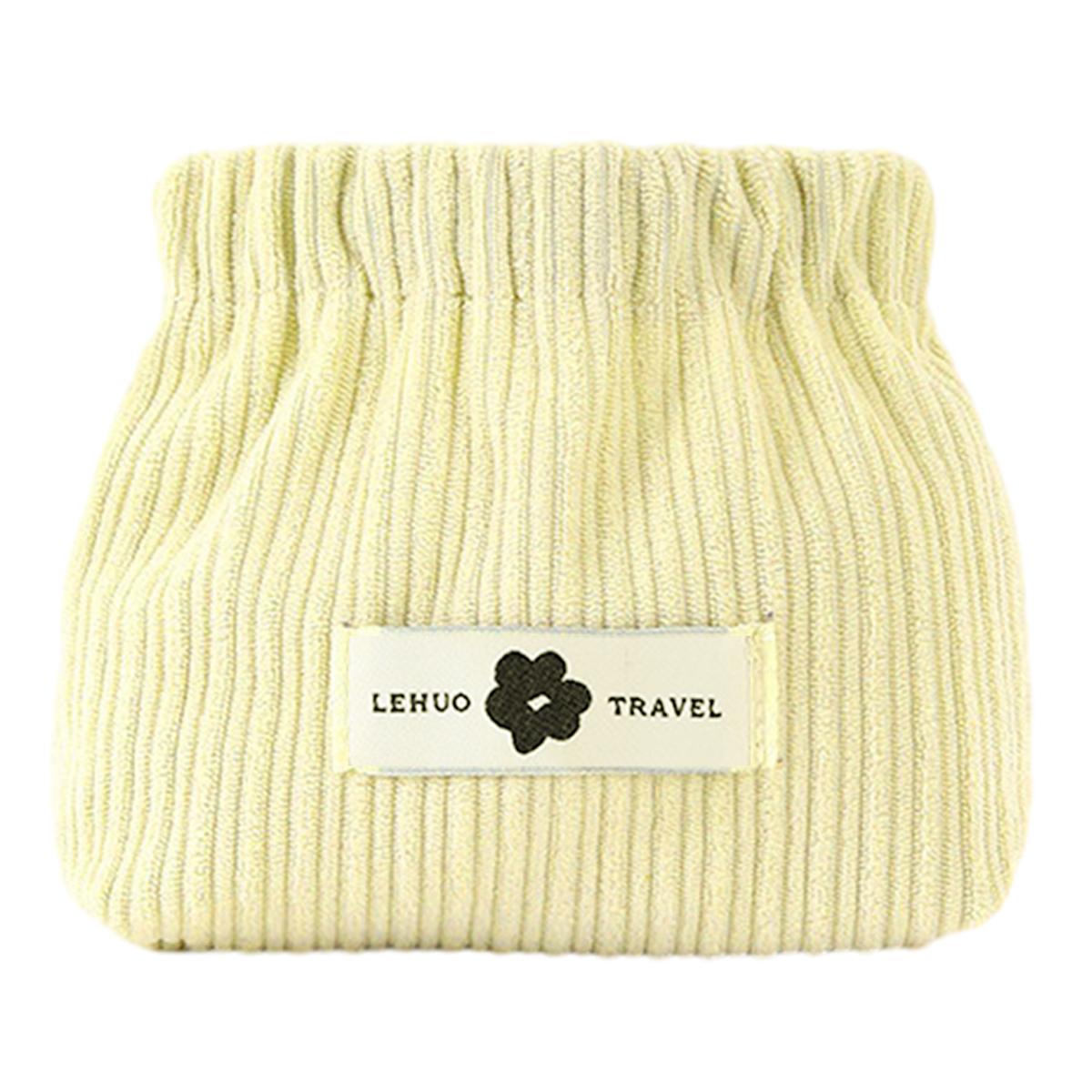 

Вельветовая эластичная женская сумка для хранения Мини-сумка для макияжа Большая вместительная сумка для косметики Канцелярские принадлежности Повязка на голову Сумка для хранения