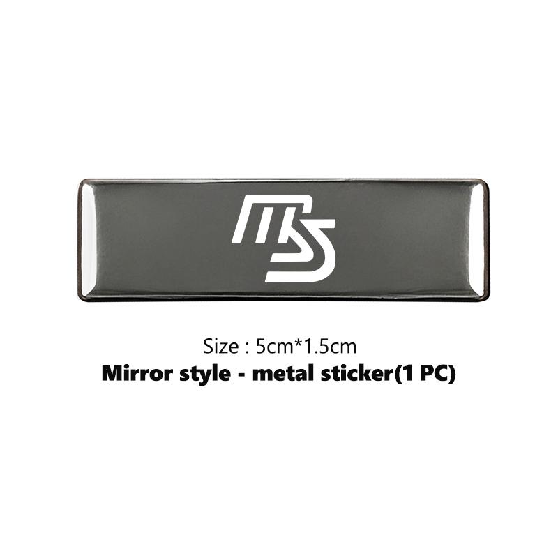 Car Metal Emblem Seat Sticker Auto Anti-kick Pad Floor Mat Badge For Mazda MX-5 CX30 RX8 MX5 BK BL 5 CR CW 6 II GH CX-7 ER