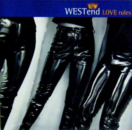

12-дюймовая пластинка WEST END Love Rules 74321292701 RCA 1995 Европа Танцевальная Электроника Б/у