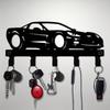 Metal Racing Key Hook for Garage Wall Entryway Storage