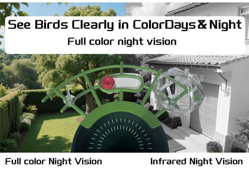 Solar-Powered Smart Bird Watching Feeder with Camera