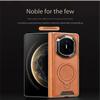 For Huawei Mate X7 X6 X5 Phone Case Leather Hinge Protective PC Hard Shell Holder Magnetic Wireless Charger Cover