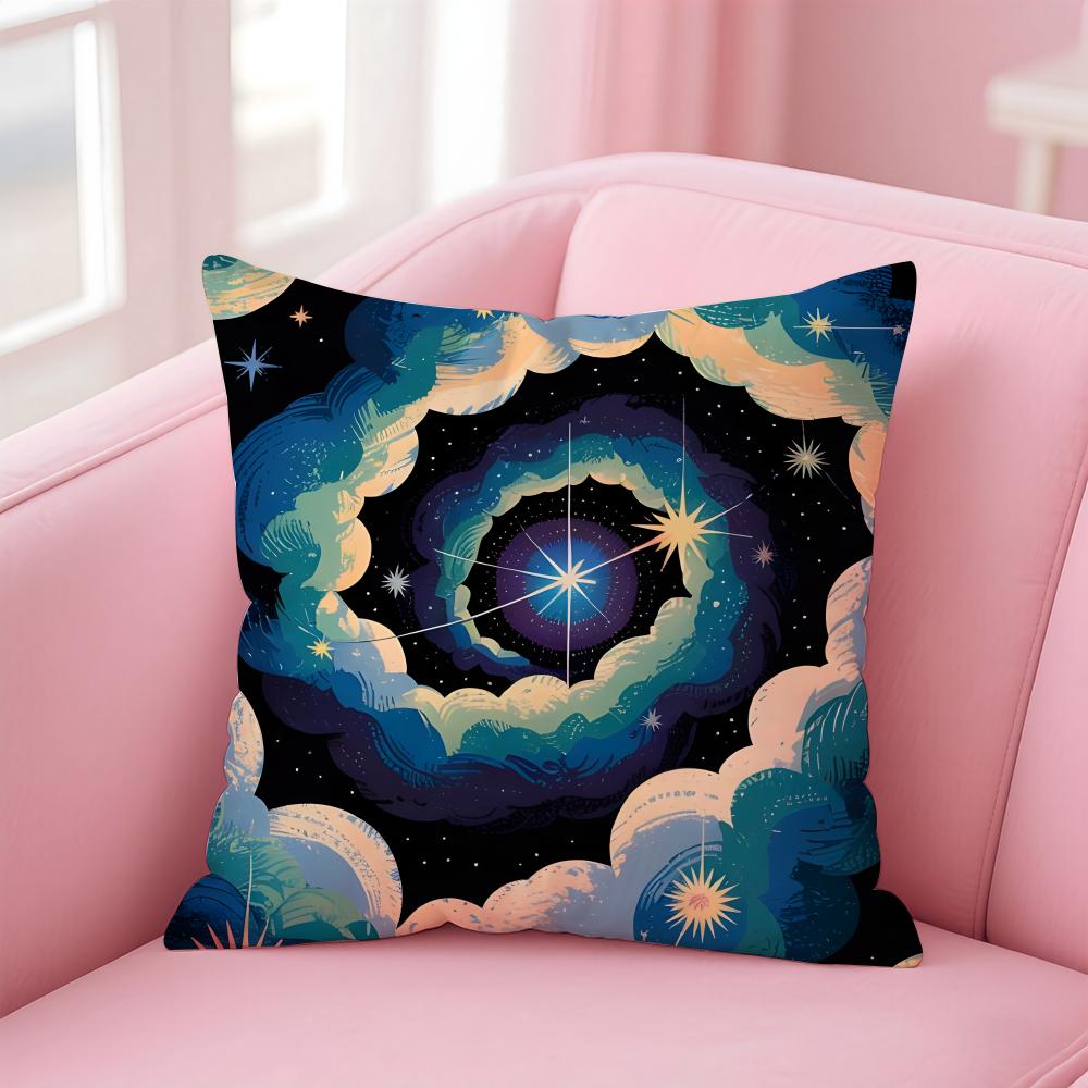 Uuniverse Cushion Cover Linen Pillowcase Cover Soft Decor for Sofa Home Room