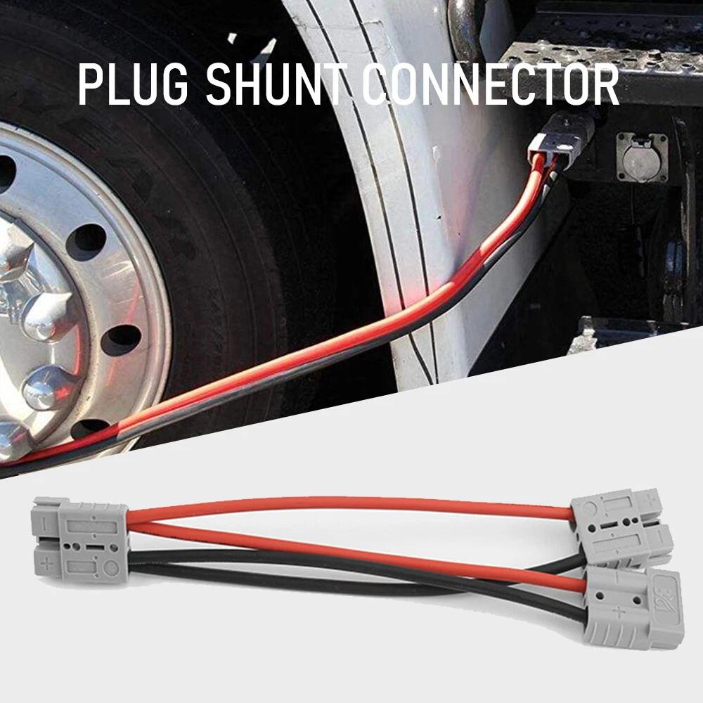 50 Amp Genuine Battery Plug Connector Double Y Adapter 6mm Automotive Cable