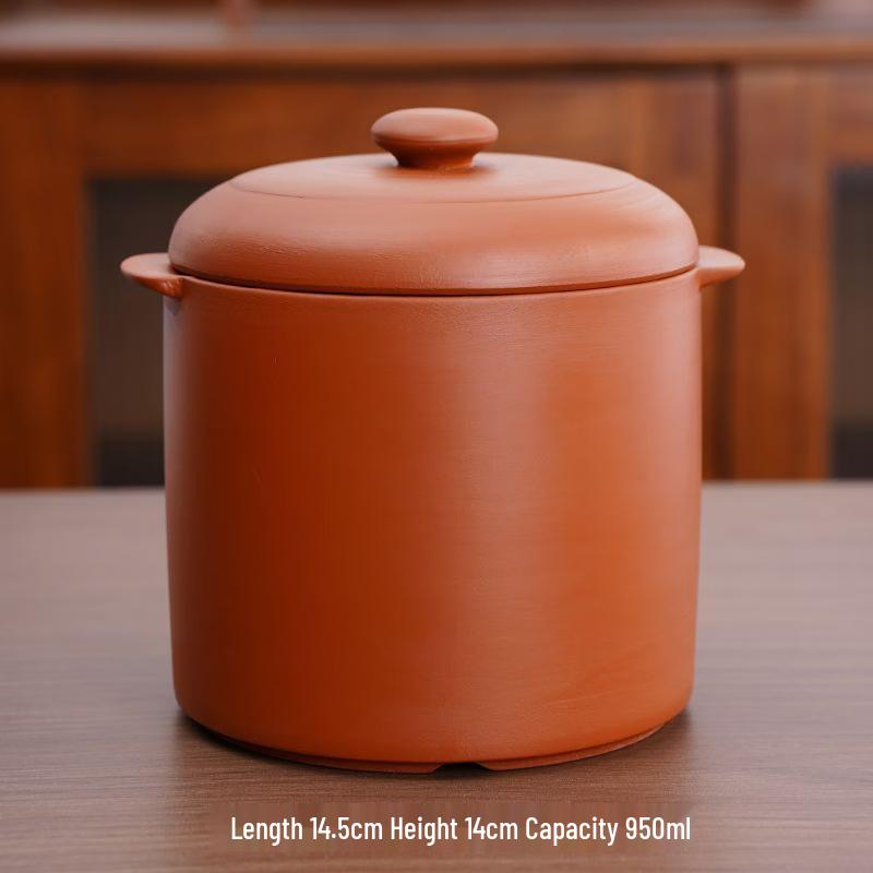 Zhishi Zisha Ceramic Double Boiler Stew Pot