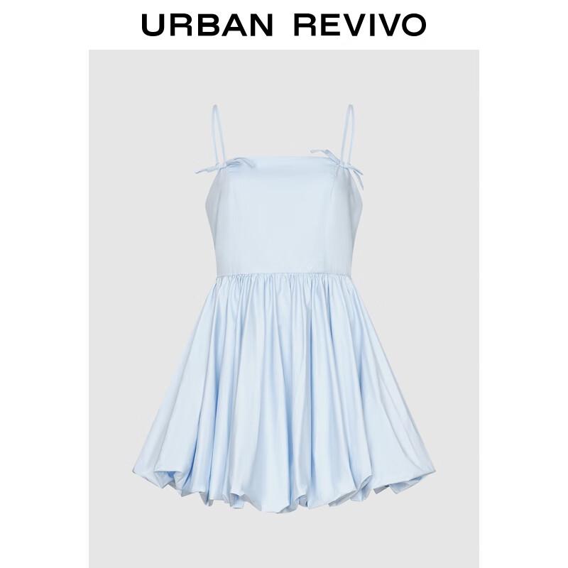 UR Women's Casual Bow-Tie Tulip Hem Strap Dress