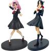 18 cm Fujiwara Chika Anime Figur Love is War Shinomiya Kaguya Actionfigurer Kawaii Jente Figur PVC Samlingsmodell Dukke Leketøy