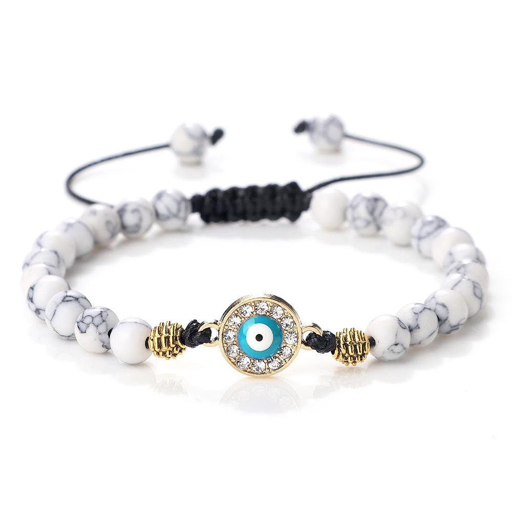 Devil's Blue Eye Zircon Bracelet: European & American Style Women's Jewelry
