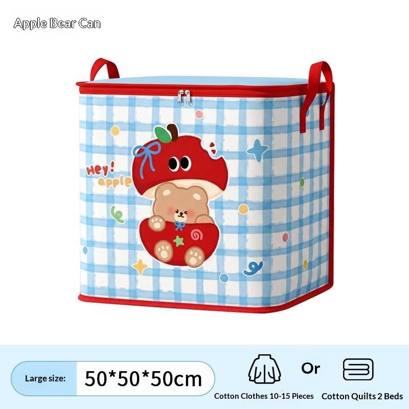 With Handles Quilt Clothes Storage Bag Large Capacity Storage Containers Clothes Storage Bins Dustproof Clothes Organizer
