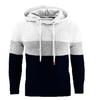 Men's European and American Jacquard Hoodie: Long-Sleeved, Warm, Autumn/Winter Sweatshirt Jacket