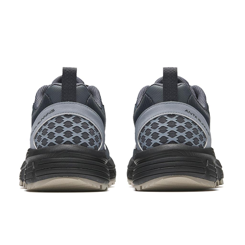 Anta AT2007 Mountain Series Retro Casual Trendy Wear Resistant Rebound Cushioning Low Top Running Shoes Men sneaker Black Gray 912545595-2