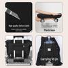 Warrior Universal Wheel Foldable Expandable Travel Luggage Bag
