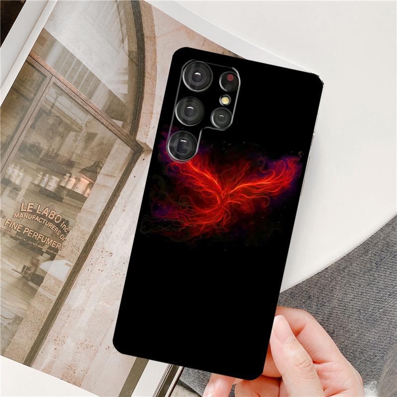 Phoenix Bird Phone Case For Samsung Galaxy S25 Ultra S9 S10 S20 S21 S22 S23 S24 Plus S24 FE Bumper Cover