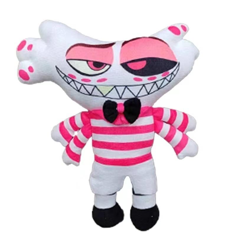 Hazbin Hotel Plush Hell Cat 9 One-eyed Stuffed Animal Toy 28cm Short Plush