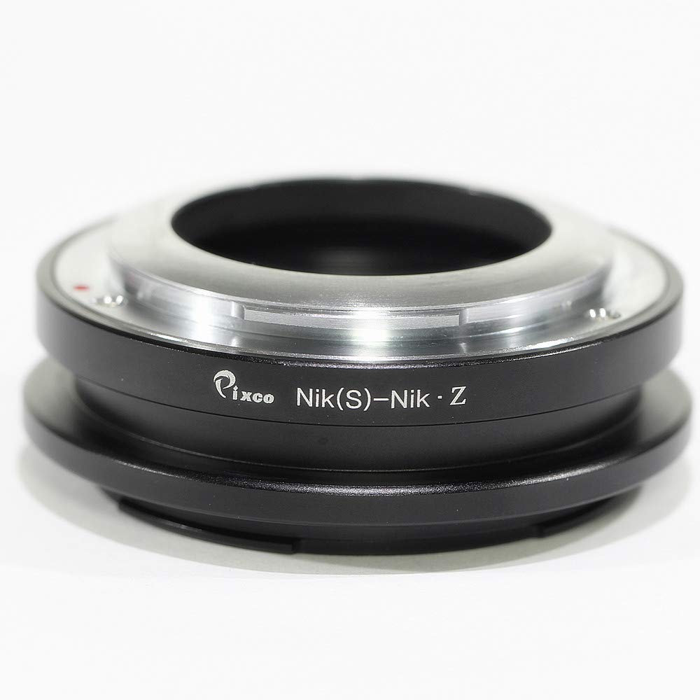 

Pixco Lens Mount Adapter for Nikon S Lenses to Nikon Z Mount Cameras S to Nikon for Nikon Z6 and Nikon Z7 (Nikon Z)