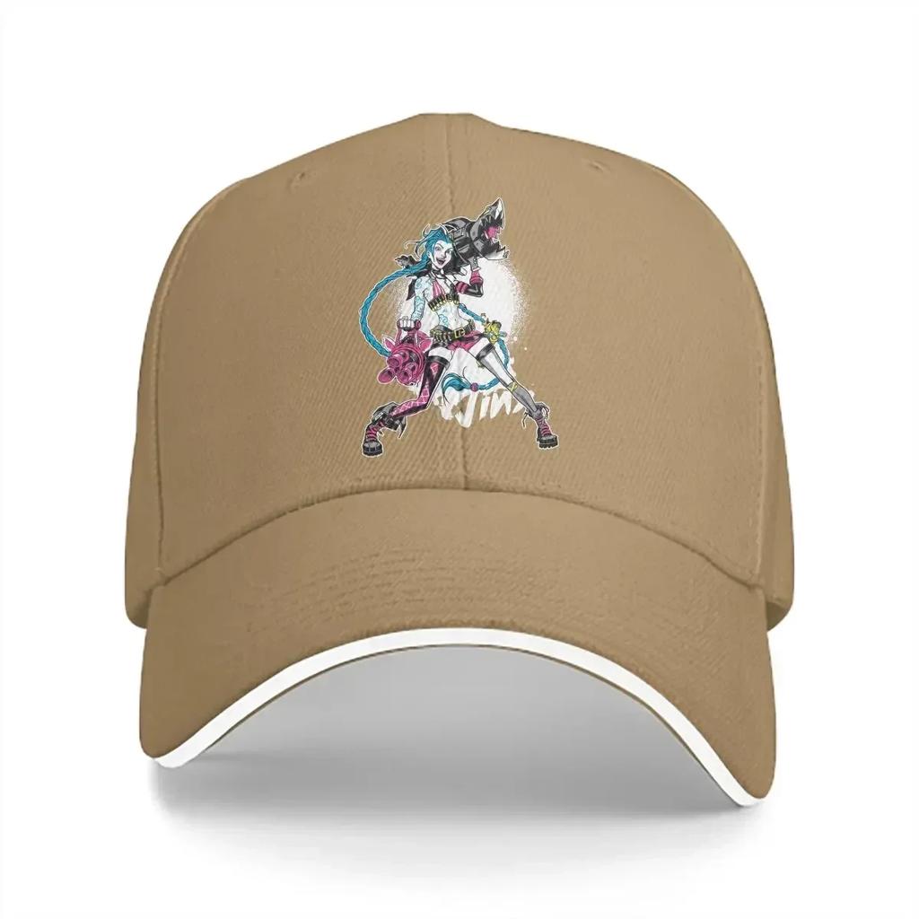 Jinx Havoc Baseball Cap Unisex Hats Visor Protection Snapback Acrane Anime Gifts Caps