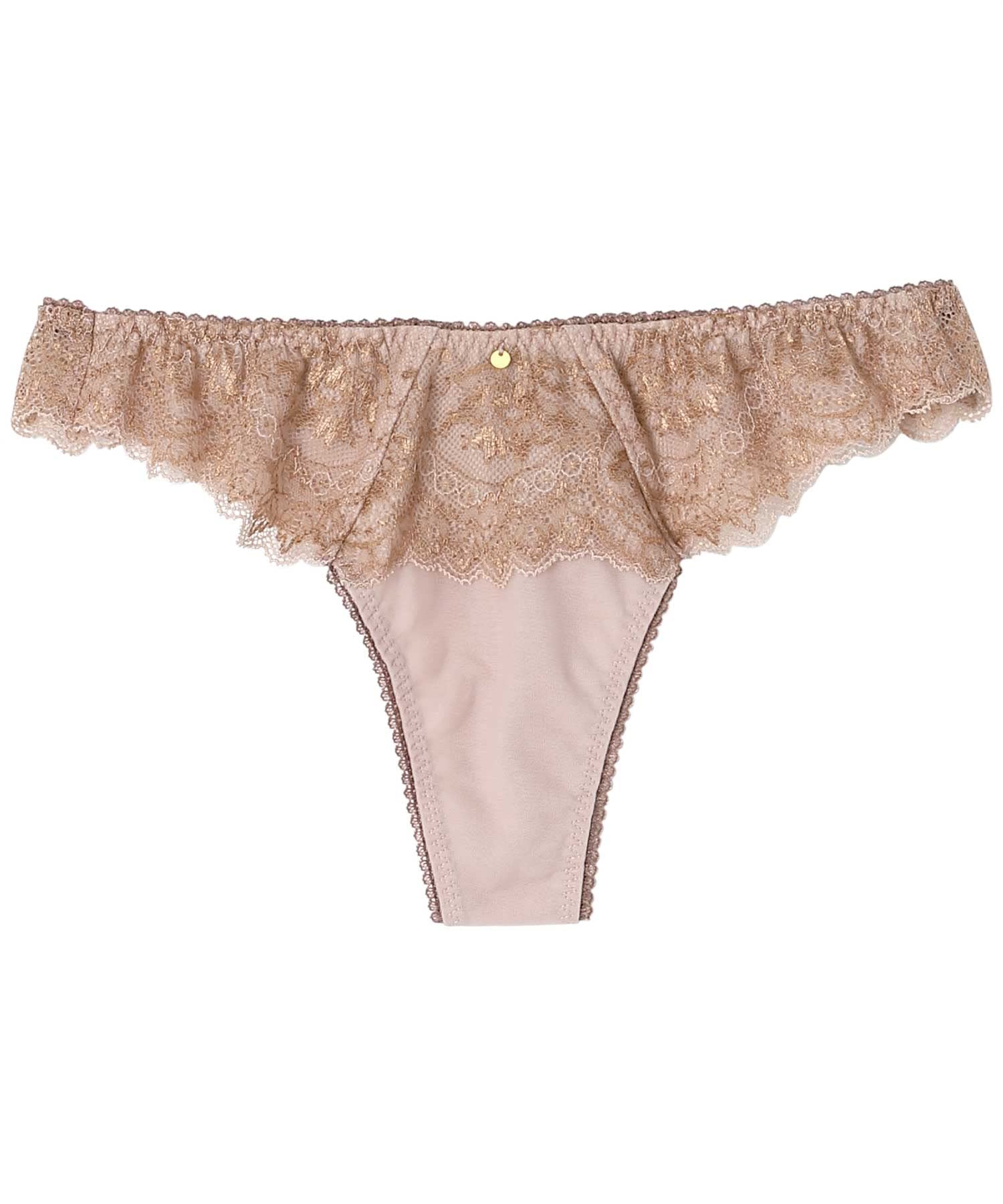 

Трусики-стринги из кружева в паре с BYJ268 и PYJ568 Amphi/Wacoal Женские трусики, [Серия BYJ368] BYJ368,