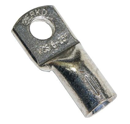 Końcówka oczkowa rurowa KCS CU 25mm M6 50szt ERKO