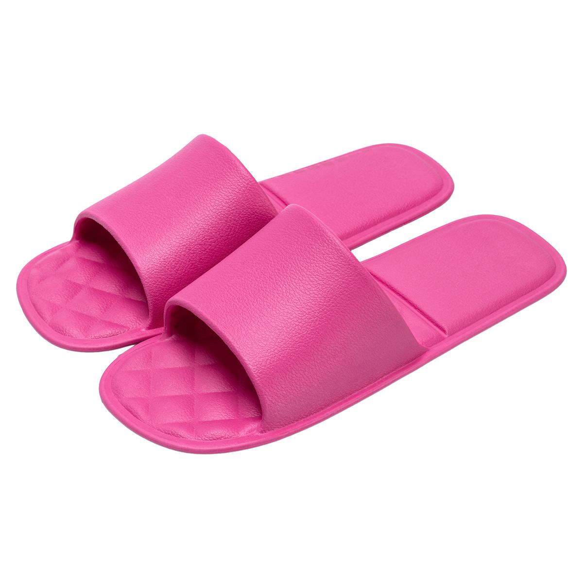 

Summer Women Home Slippers Foldable Flat Hotel Slides Soft Comfortable Non-slip Slippers Breathable Lightweight Men Bathroom Slippers S червоний