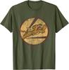 Vintage WW2 AVG Tigers Squadron Pilot Flying Patch TShirt 100 Cotton ONeck Short Sleeve Summer Casual Mens Tshirt Streetwear