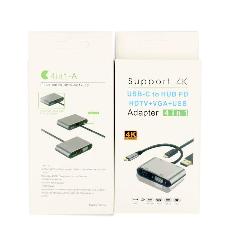8-in-1 Docking Station: Compatible with Apple Laptops, USB Hub, Network Port, Card Reader, and Type-C Expansion.