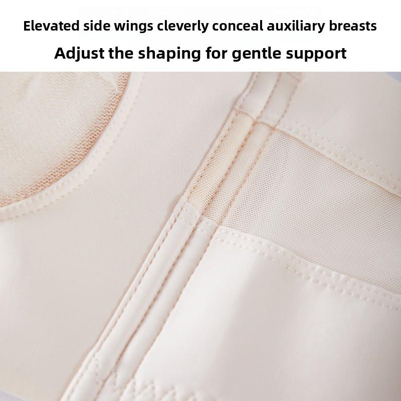 Lady Summer Thin Style Gathers To Prevent Droop To Collect Pair Breast Big Breast Show Small Underwear