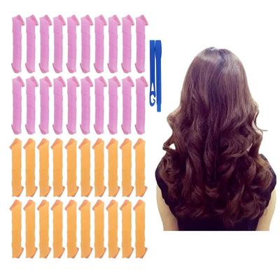 Hair Rollers (30cm) Snail Shape Not Waveform Spiral Round Curls Curler Soft Magic DIY