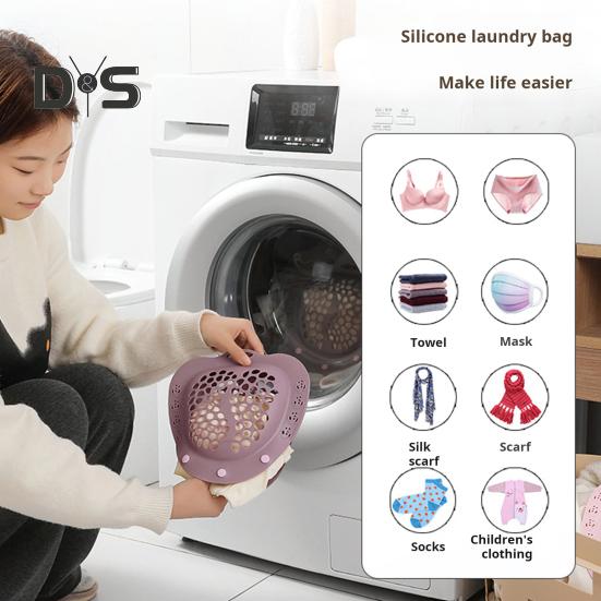 Silikon-BH-Waschbeutel, Anti-Verformung, Anti-Verheddern, Unterwäsche, Wäschebeutel, BH-Pflege, Waschbeutel, Reinigungsbeutel