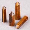 Natural Crystal Tiger Eye Stone Energy Column Obelisk Hand Polished Crystal Pillar Healing Gem Specimen Mineral Home Decor