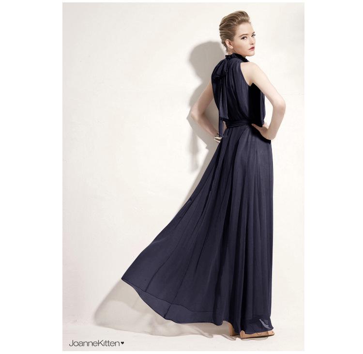 Women's Extra Long Fairy Beach Dress - Summer Chiffon, Plus Size, Spaghetti Strap