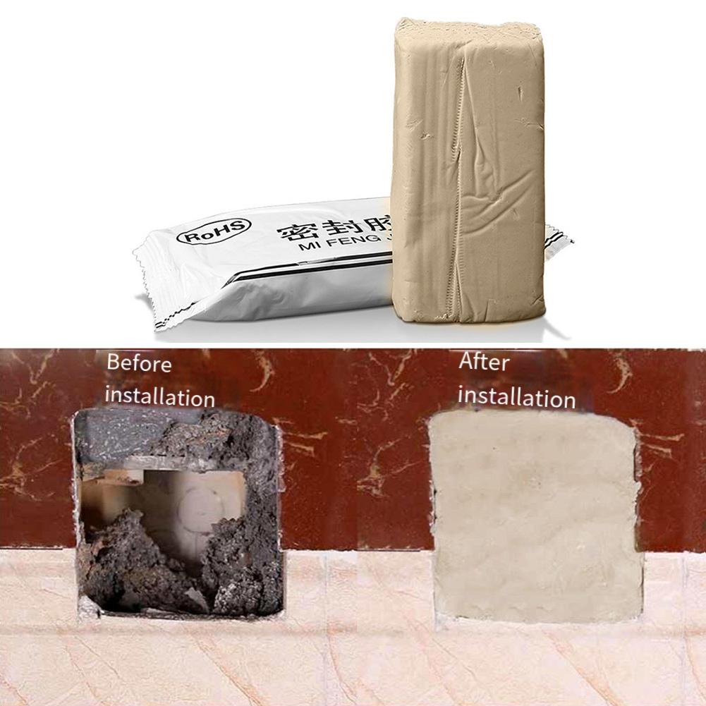 For AC Vents Sealing Paste Wall Hole Sealant For Home Improvement Flame-Resistant Material Flexible And Moldable