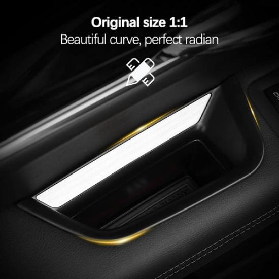 2PCS For 2016- Cadillac XT5 Car Door Handle Armrest Storage Box Tray Holder