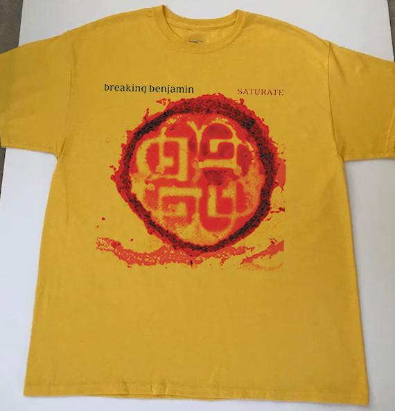 Breaking Benjamin Band Saturate T Shirt Full Size S-5XL Unisex T-Shirt S