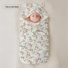 Large Cotton Swaddling Blanket for Baby & Newborn, Removable Liner, Dual-Use for Autumn/Winter, Washable, for Children.