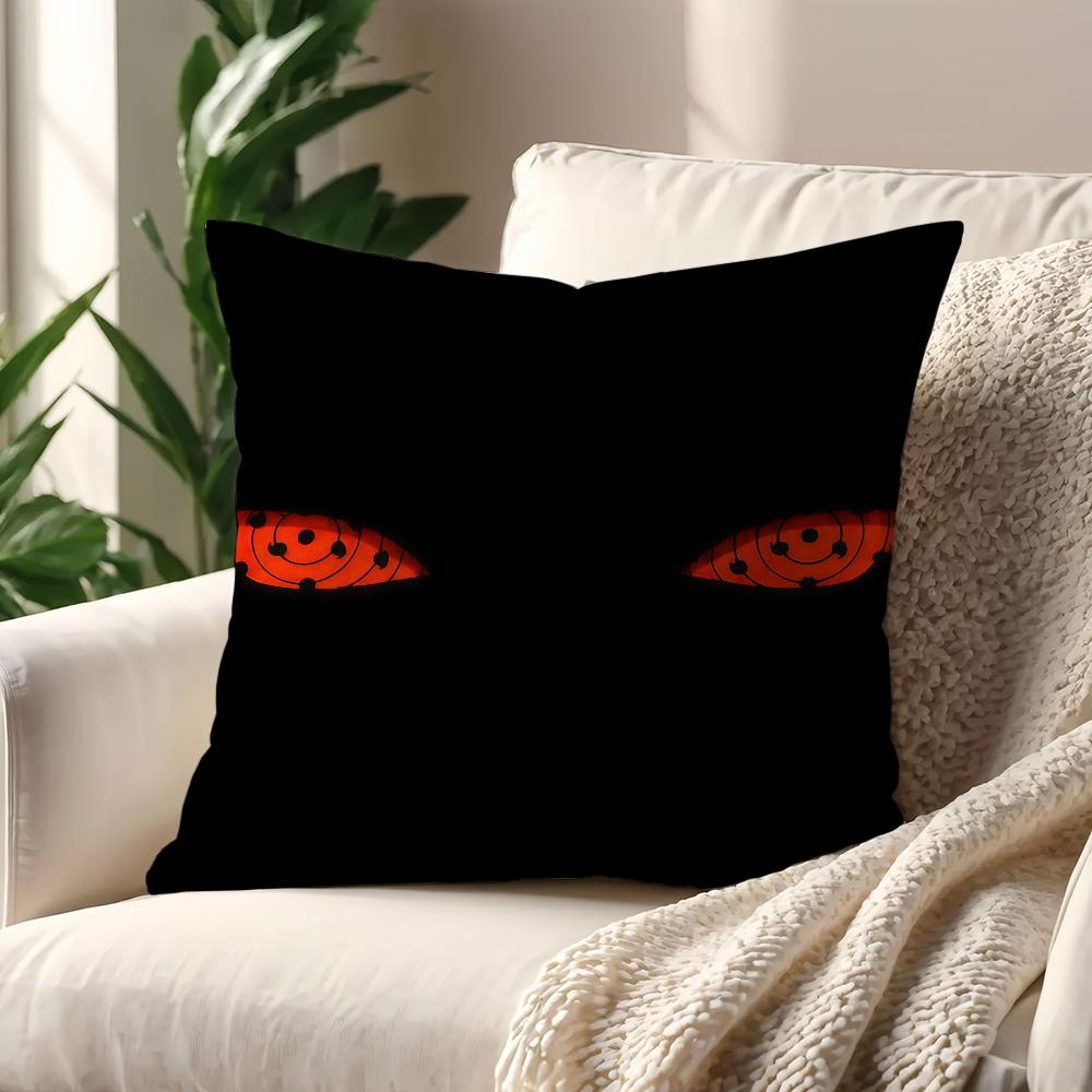 Funny NNarutoS eye cushion cover For Pillow Printing Sofa Decoration Home Car Room Coffee Shop Office Nordic Simplicity