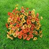 Plastic Lifelike Faux Flowers Waterproof Faux Topiary Ball Plants Easy To Clean for Garden Yard Planter Porch Spring Decoration