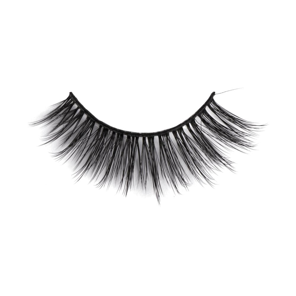 Makeup Tools Thick Cross Wispy Eye Lash Extension 3D Soft Mink Hair False Eyelashes Natural Long