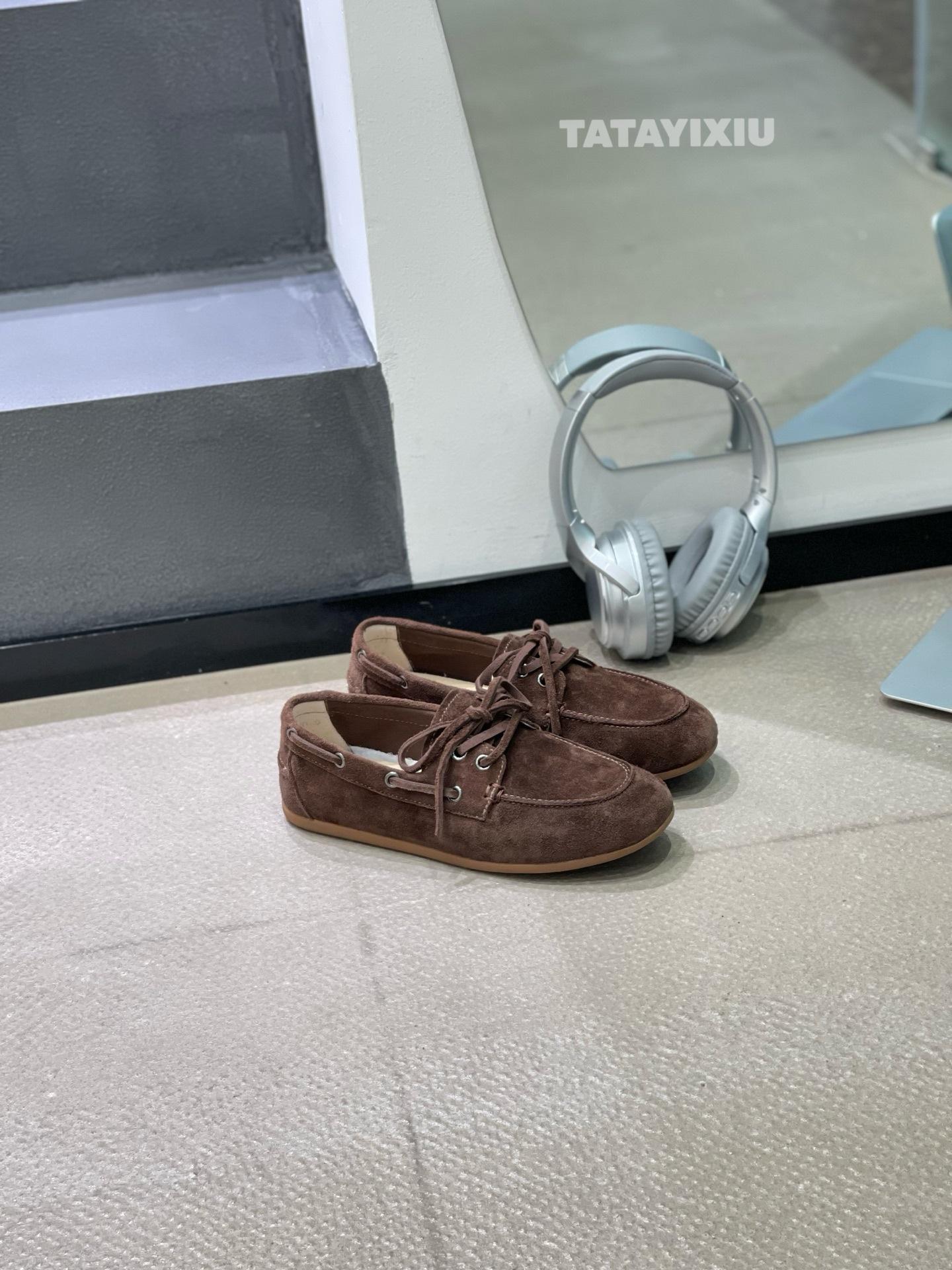 

Французские ретро кожаные туфли Doudou на мягкой подошве 2025 весна и осень новая модель с круглым носком на шнуровке универсальные повседневные лоферы туфли бабушки 35