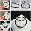 Cute Couple Bracelet Minimalist Design Cat Bracelet Fashion Rabbit Woven Bracelet  Couple Wear