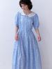 Fabric Seoul Lace Collar Shirt Cancan Dress