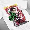 Demon Killer T-Shirt Inspiration Anime Tanjiro Kamado T-Shirt Summer New Men's and Women's Streetwear