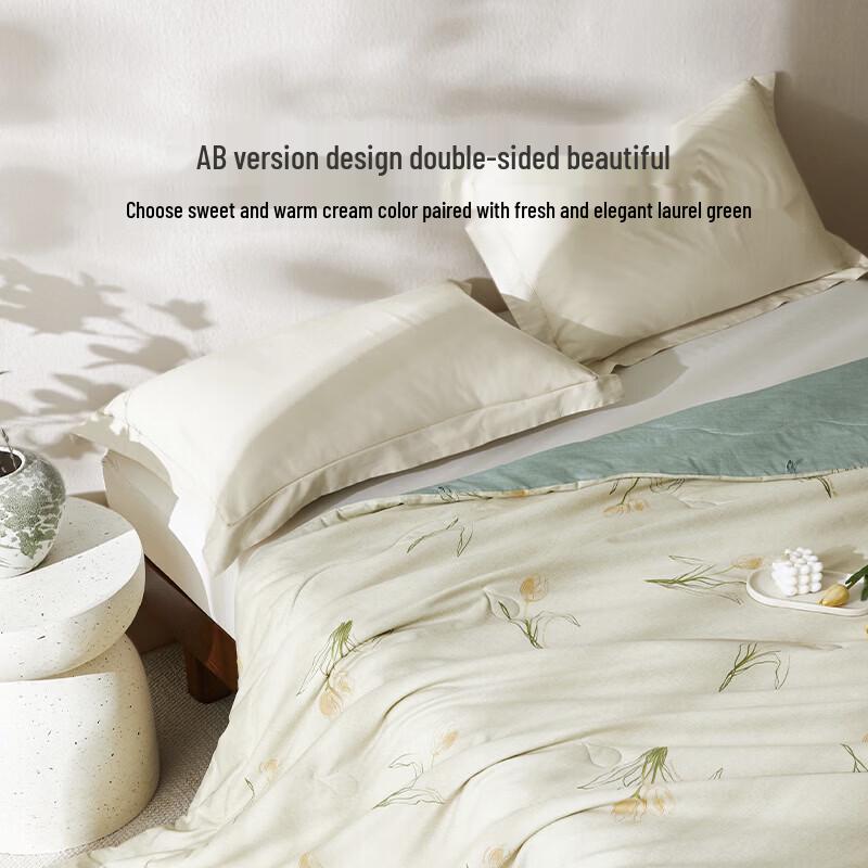 LUOLAI Antibacterial Machine-Washable Silk Quilt