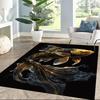 Tappetini Simbolismo Pesce d'Oro per Soggiorno, Camera da Letto e Decorazione della Stanza Sono Adatti per Regali.