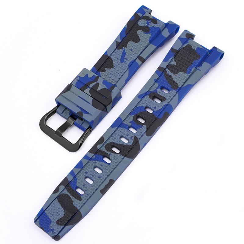 Resin Strap Casio GST-W120/130L/S310/410 Camouflage Watch Band Replacement Accessories