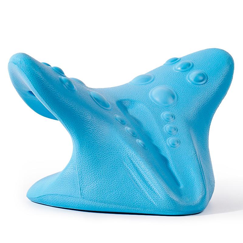 C-Shaped Cervical Vertebra Neck and Shoulder Massager Pillow