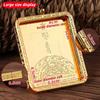 Mini Tangka Box Charms Nepal Boxes Pendant Tibetan Buddha Jin Gangchu Pendants Modern Creative Alloy Charm for Necklace Couple Ornaments Holiday Gift