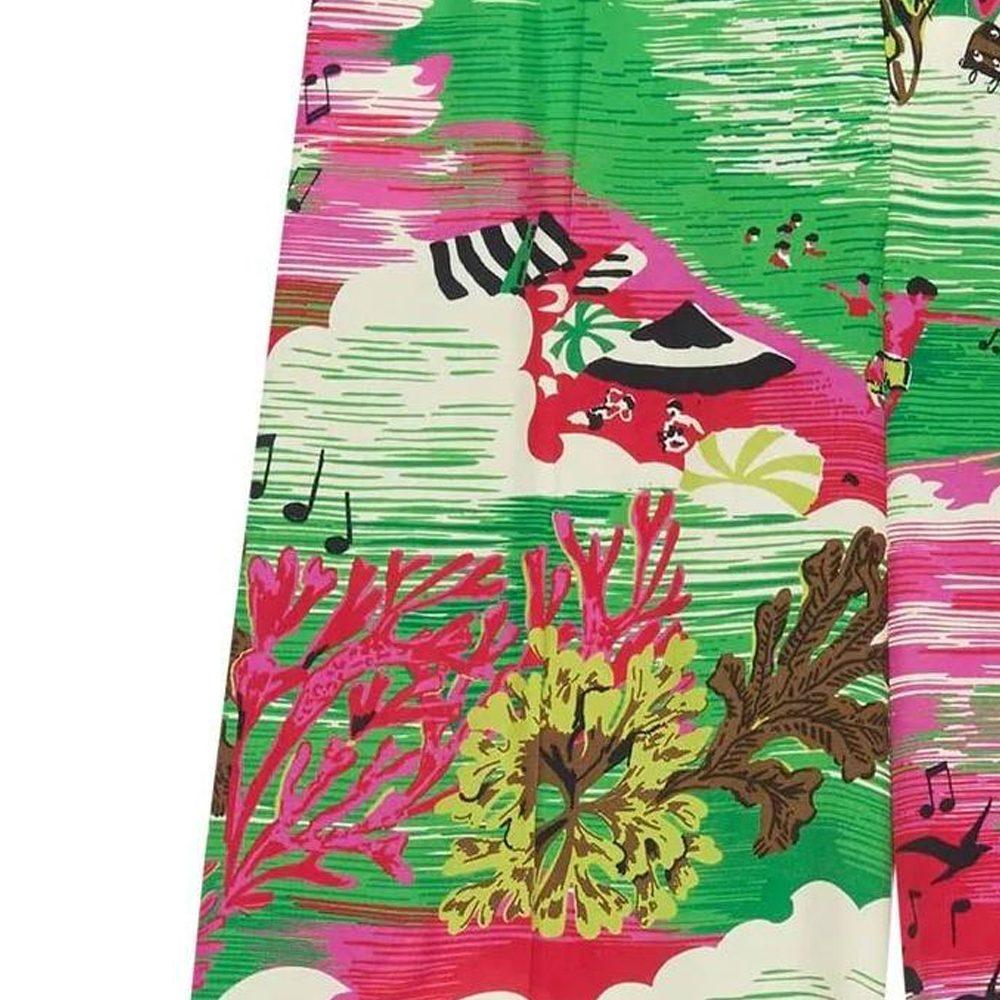 Previous Season painterly-print silk shorts 697957-ZAIP8-3481