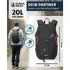 Wanderrucksack - Terra Peak - Flex 20 - 20L - Noir - Ergonomique - Mixte