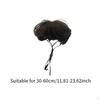 Wig Halloween Easy to Wear Elastic Belt Accessories Pet Costume Wigs Puppy for Birthday